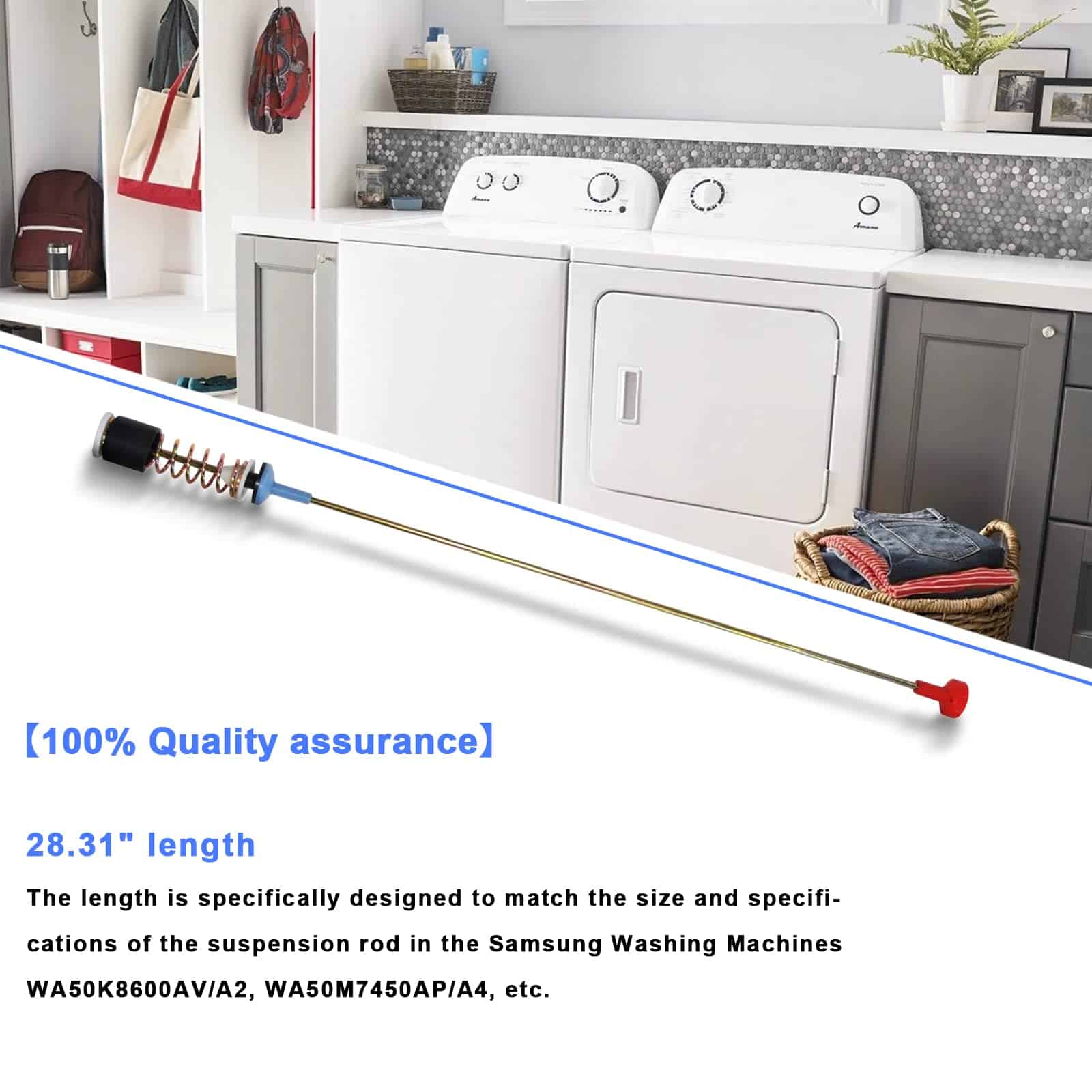 Kit de varilla de suspensión DC97-18610F para lavadora, - Imagen 7