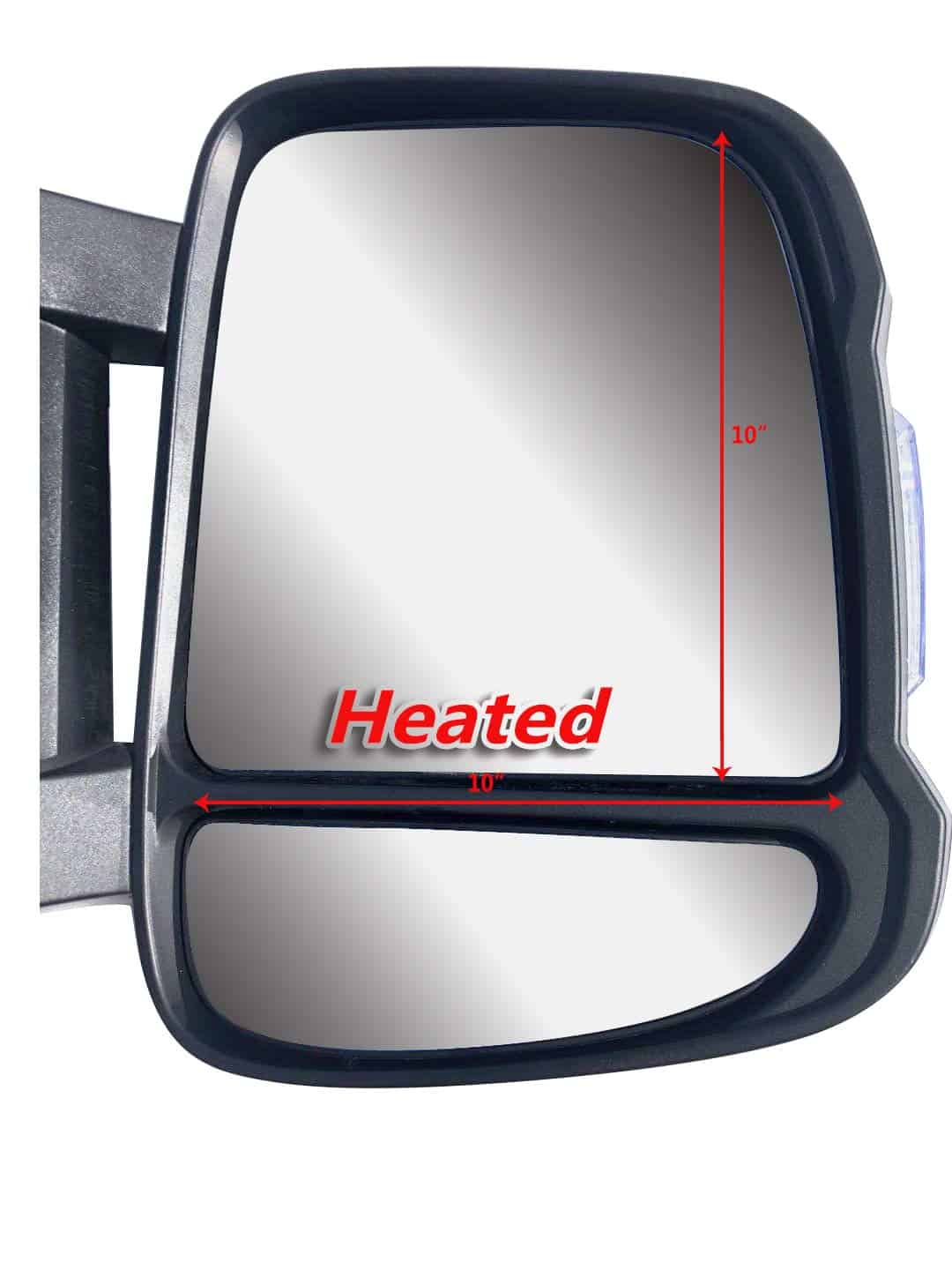 Espejo Lateral de Repuesto para Pasajero Lado Derecho con - Imagen 5