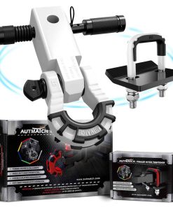 AUTMATCH Tensor de Enganche Anti-Ruido con Mega Grillete