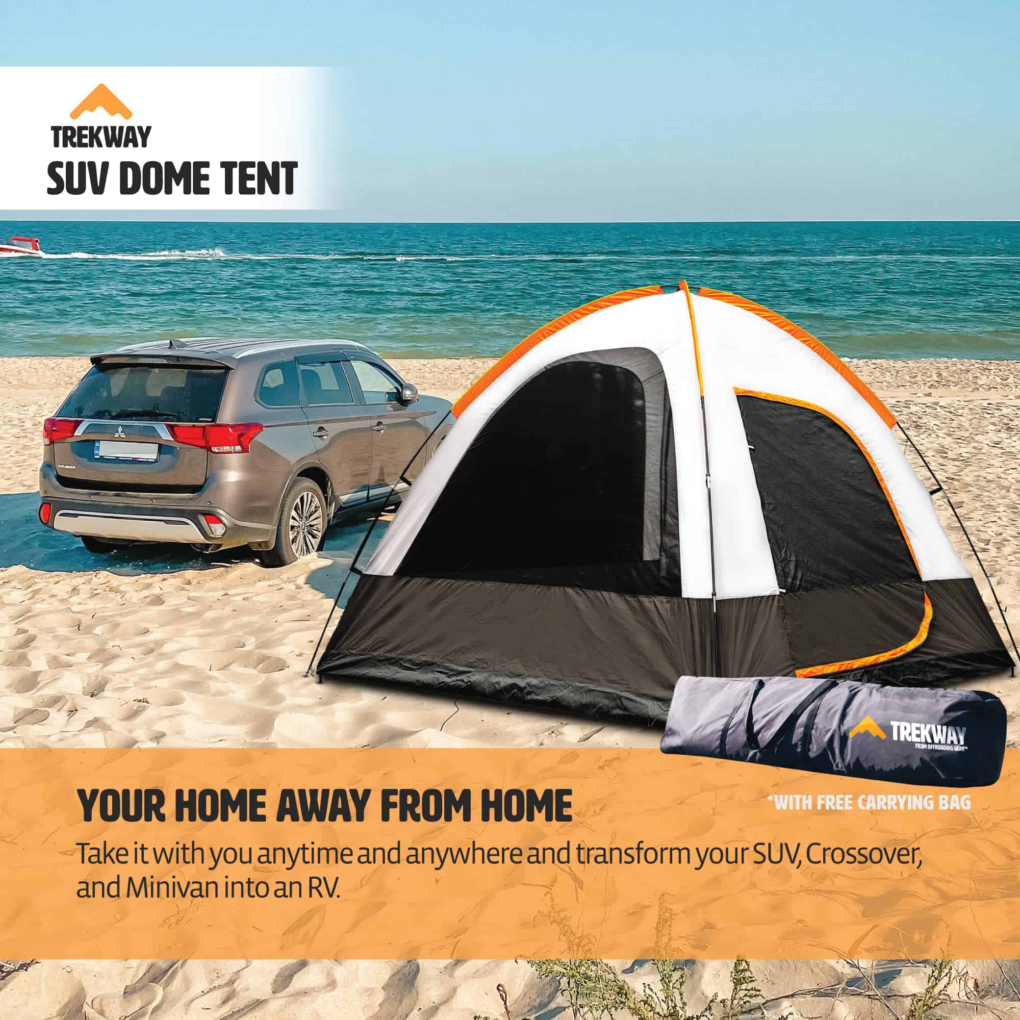 Tienda de campaña instantánea Trekway SUV Dome w/Attachment - Imagen 6
