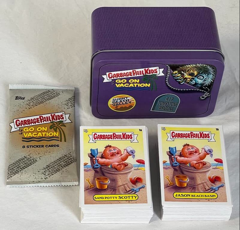 Set completo de 200 cartas base Garbage Pail Kids GO ON