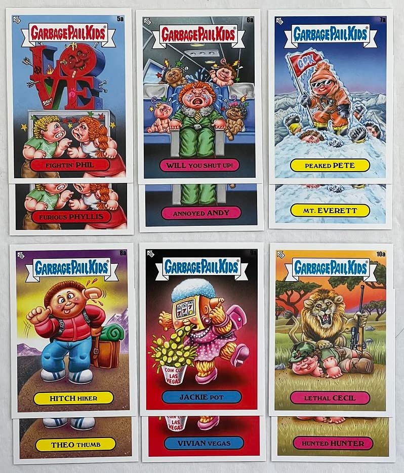 Set completo de 200 cartas base Garbage Pail Kids GO ON - Imagen 5
