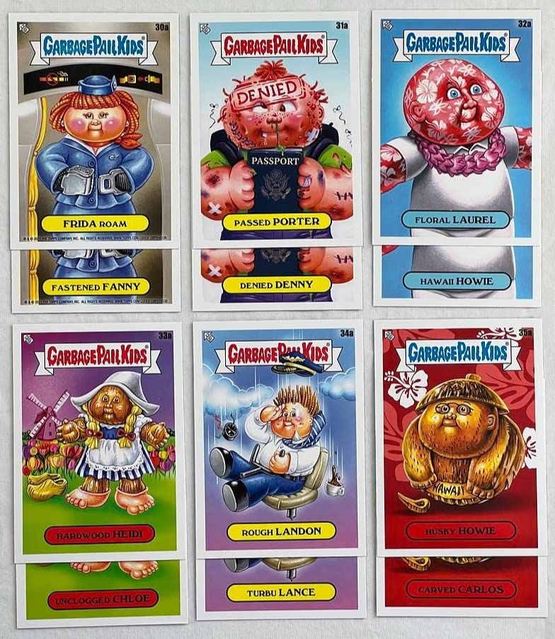 Set completo de 200 cartas base Garbage Pail Kids GO ON - Imagen 6