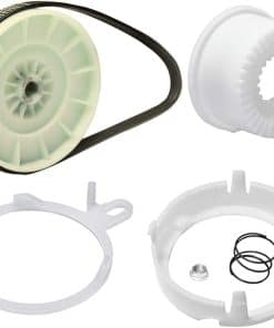 Kit de embrague de polea de lavadora W10721967 y correa de