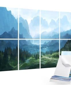 Paneles Acústicos de Arte, 48"X32" Paneles Insonorizantes