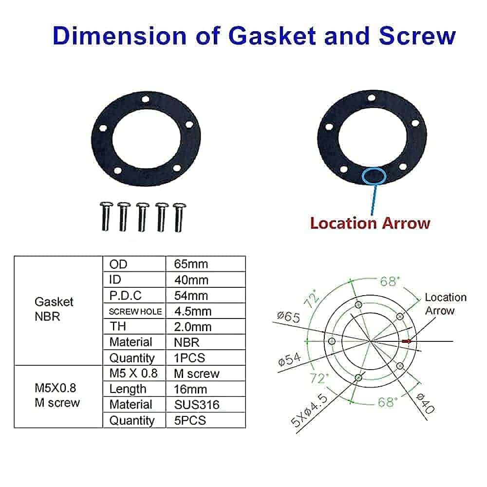 100TECH Sensor de Nivel de Combustible 29" (737mm) para - Imagen 8