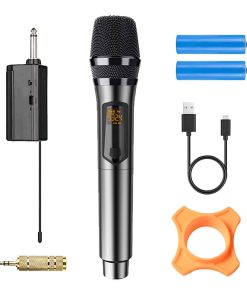 Micrófono Inalámbrico, Micrófono de Karaoke, Micrófono