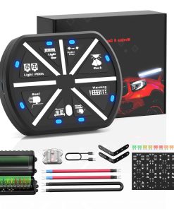 Panel de interruptores de 8 canales Joinfworld Universal