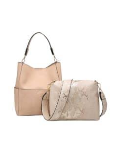 Bolso en forma de cubo JEN & CO. con Correa de guitarra -