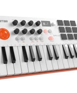 Controlador de Teclado MIDI Bluetooth de 25 Teclas HXW con