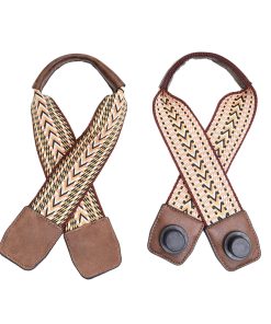 Correa de Guitarra JEN & CO. para Bolso Versa, Boho-Taupe