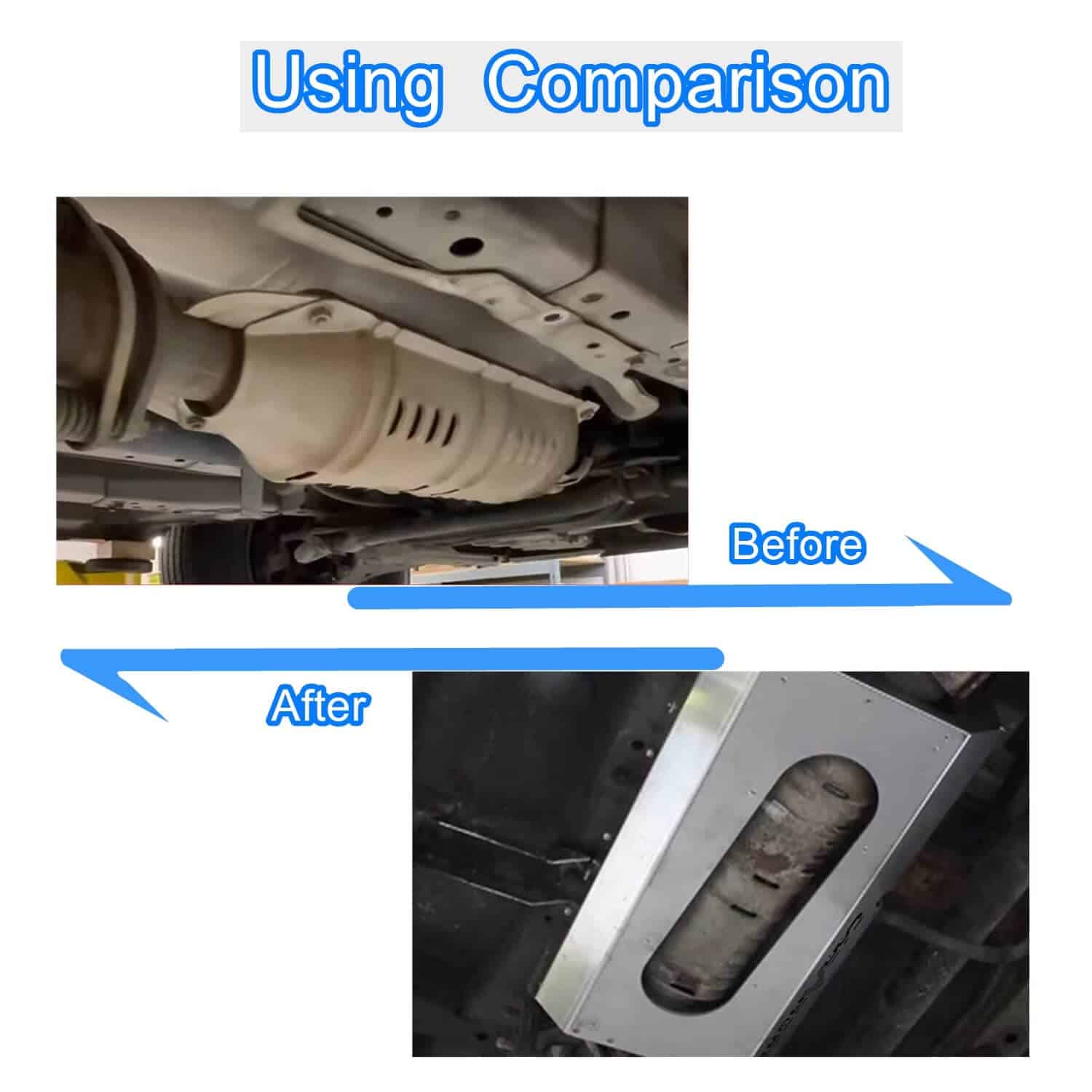 Escudo de Protección de Convertidor Catalítico de Aluminio - Imagen 5