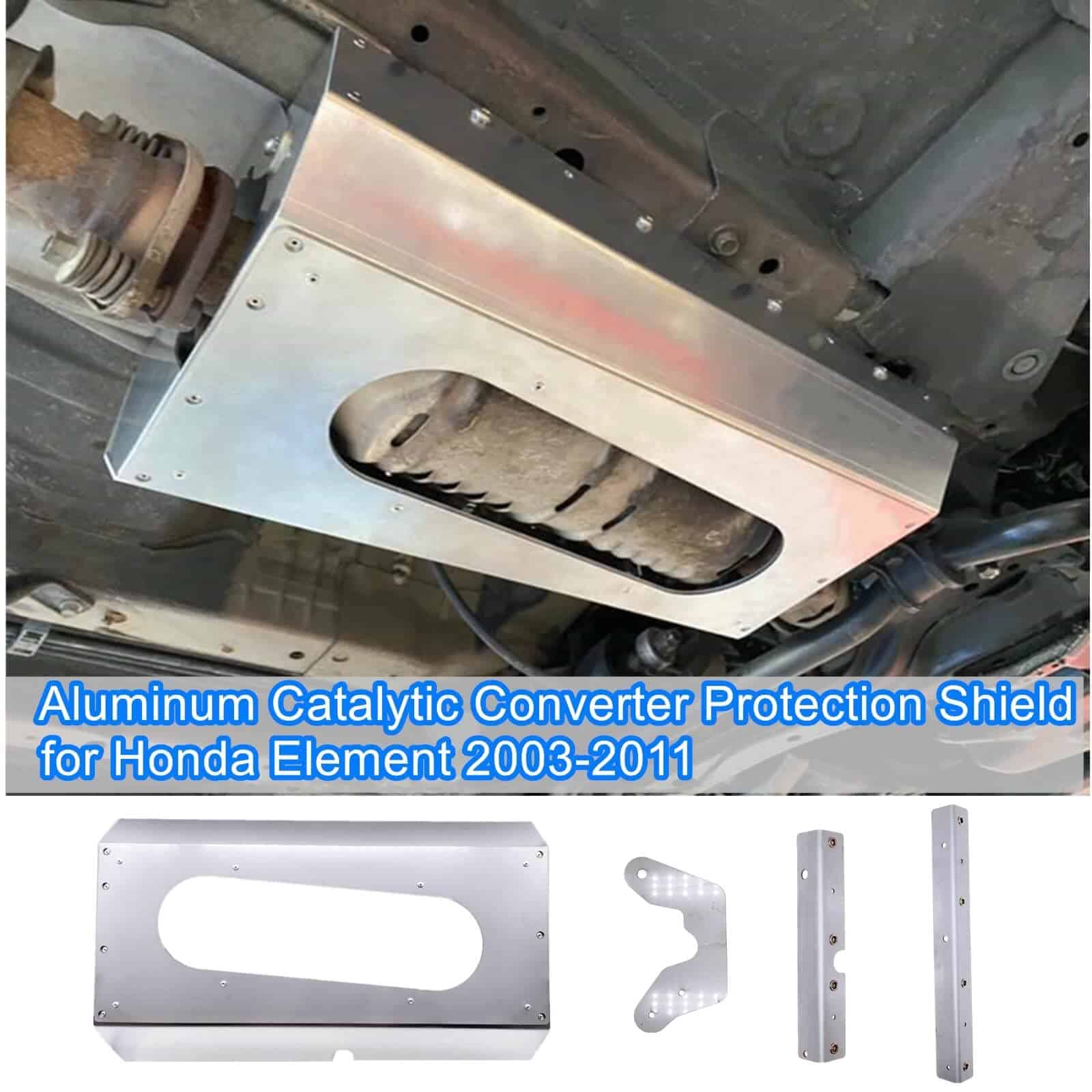 Escudo de Protección de Convertidor Catalítico de Aluminio - Imagen 3
