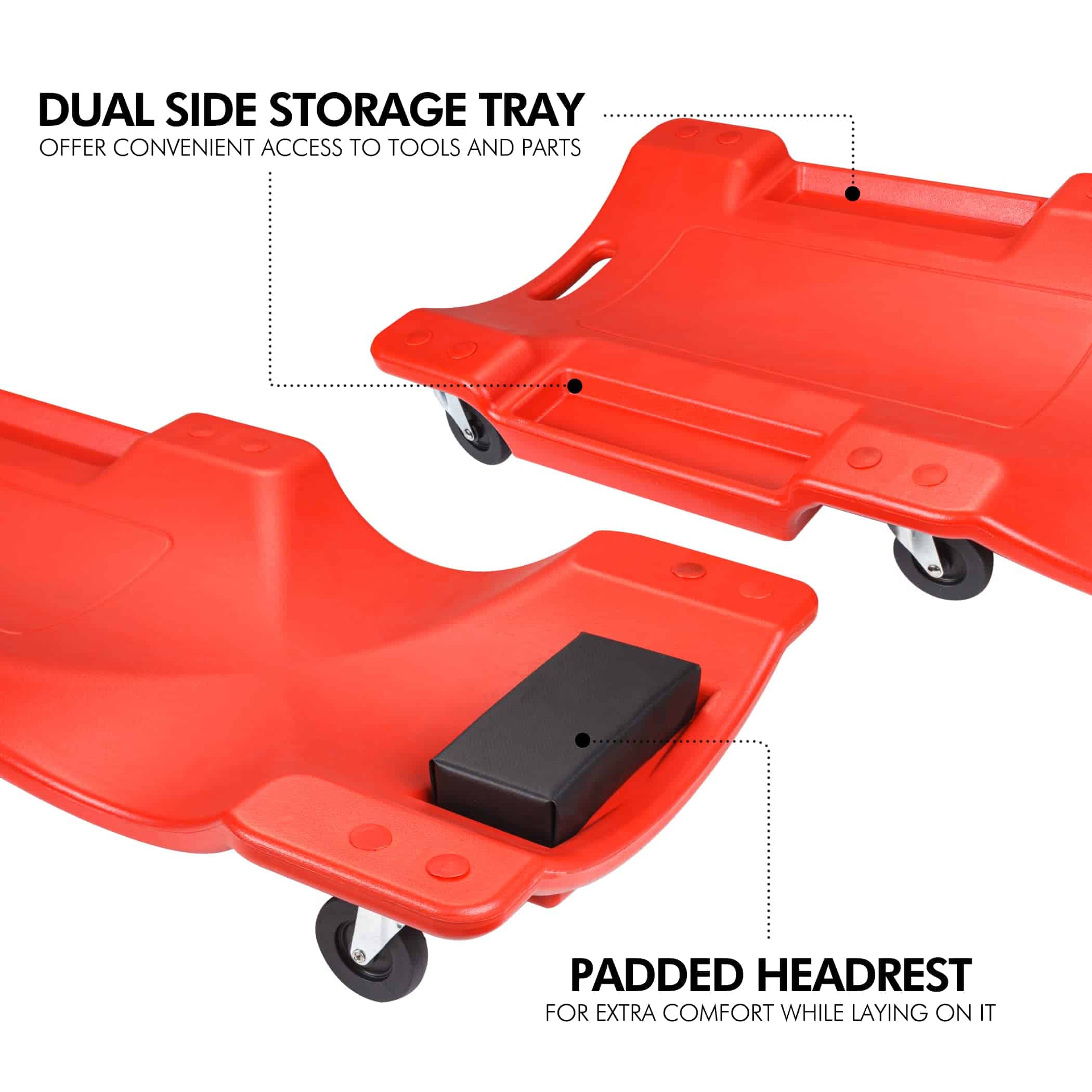 CARTMAN Mecánico Rodante de Plástico 40 Pulgadas, Cuerpo - Imagen 5