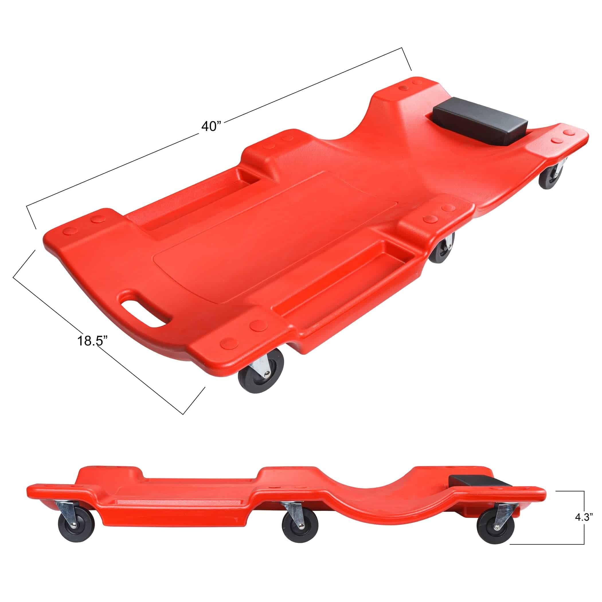 CARTMAN Mecánico Rodante de Plástico 40 Pulgadas, Cuerpo - Imagen 3