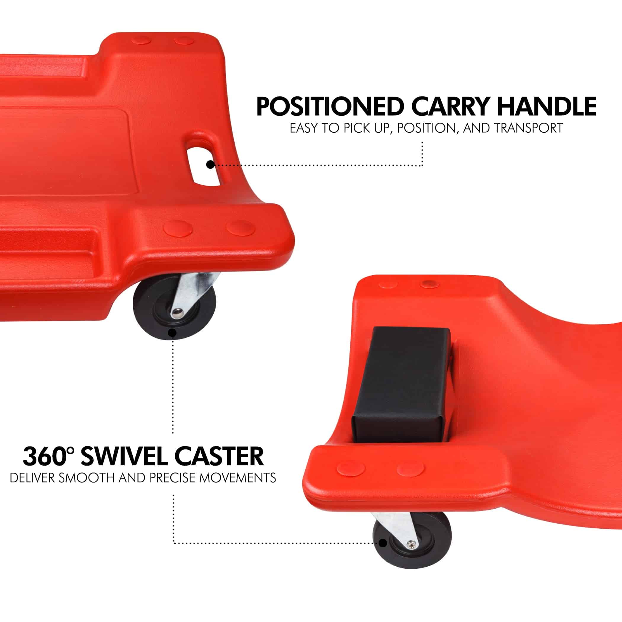 CARTMAN Mecánico Rodante de Plástico 40 Pulgadas, Cuerpo - Imagen 6