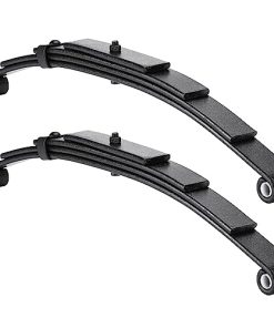 Par de Resortes de Hoja para Remolque - 4 Hojas Ojo Doble