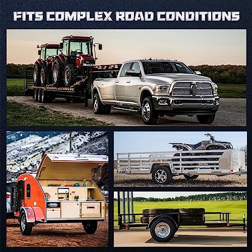 Par de Resortes de Hoja para Remolque - 4 Hojas Ojo Doble - Imagen 7