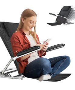 YZRYXHWL Silla de Suelo Plegable para Respaldo de Cama con