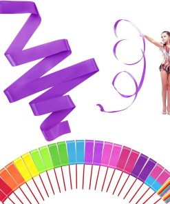 HiUnicorn 50PCS Multicolores Cintas de Baile Fiesta Favors