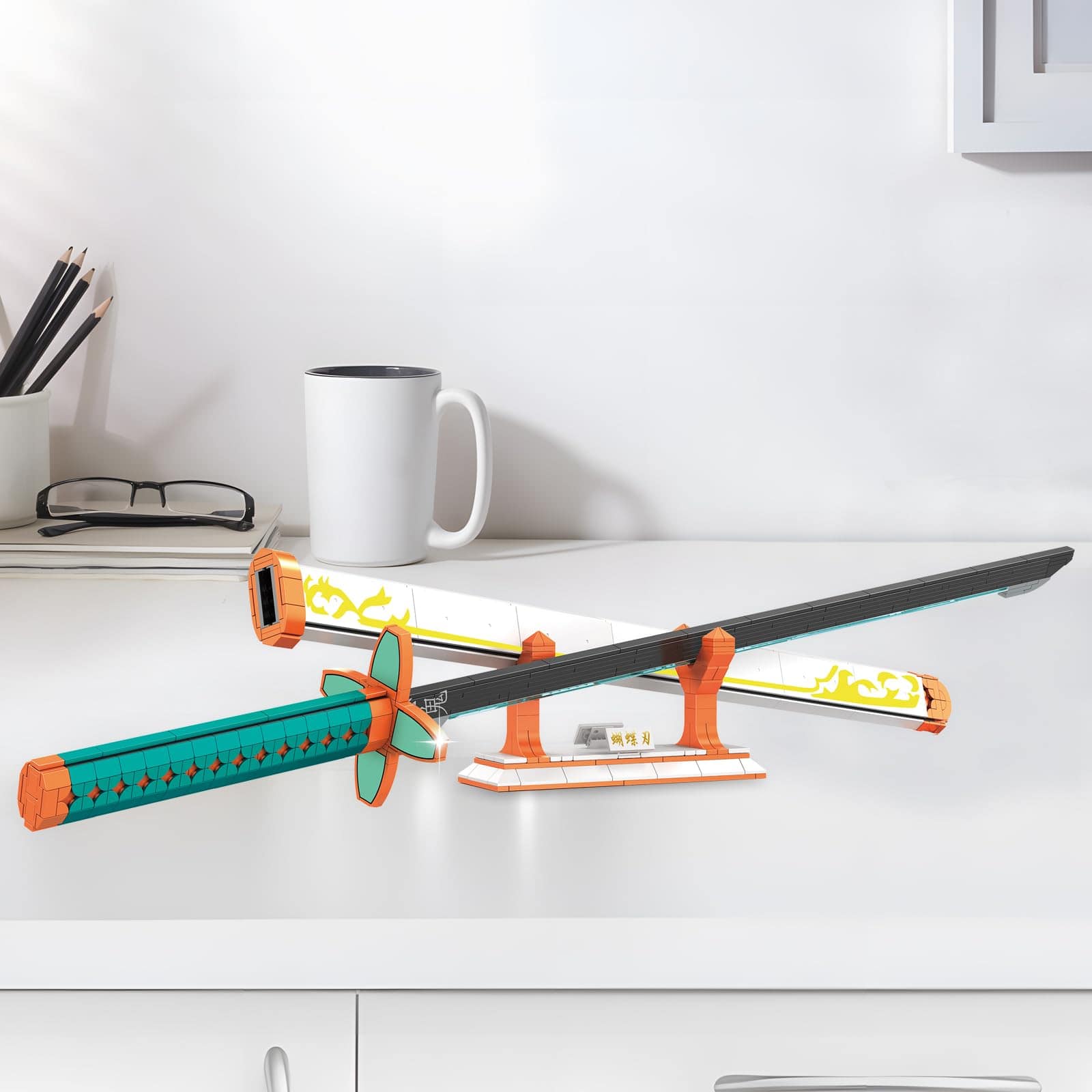 JMBricklayer Espada de Cosplay Luminosa de Anime 70116 para - Imagen 5