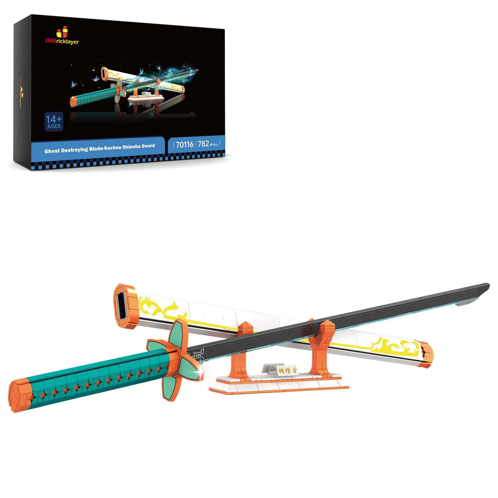 JMBricklayer Espada de Cosplay Luminosa de Anime 70116 para