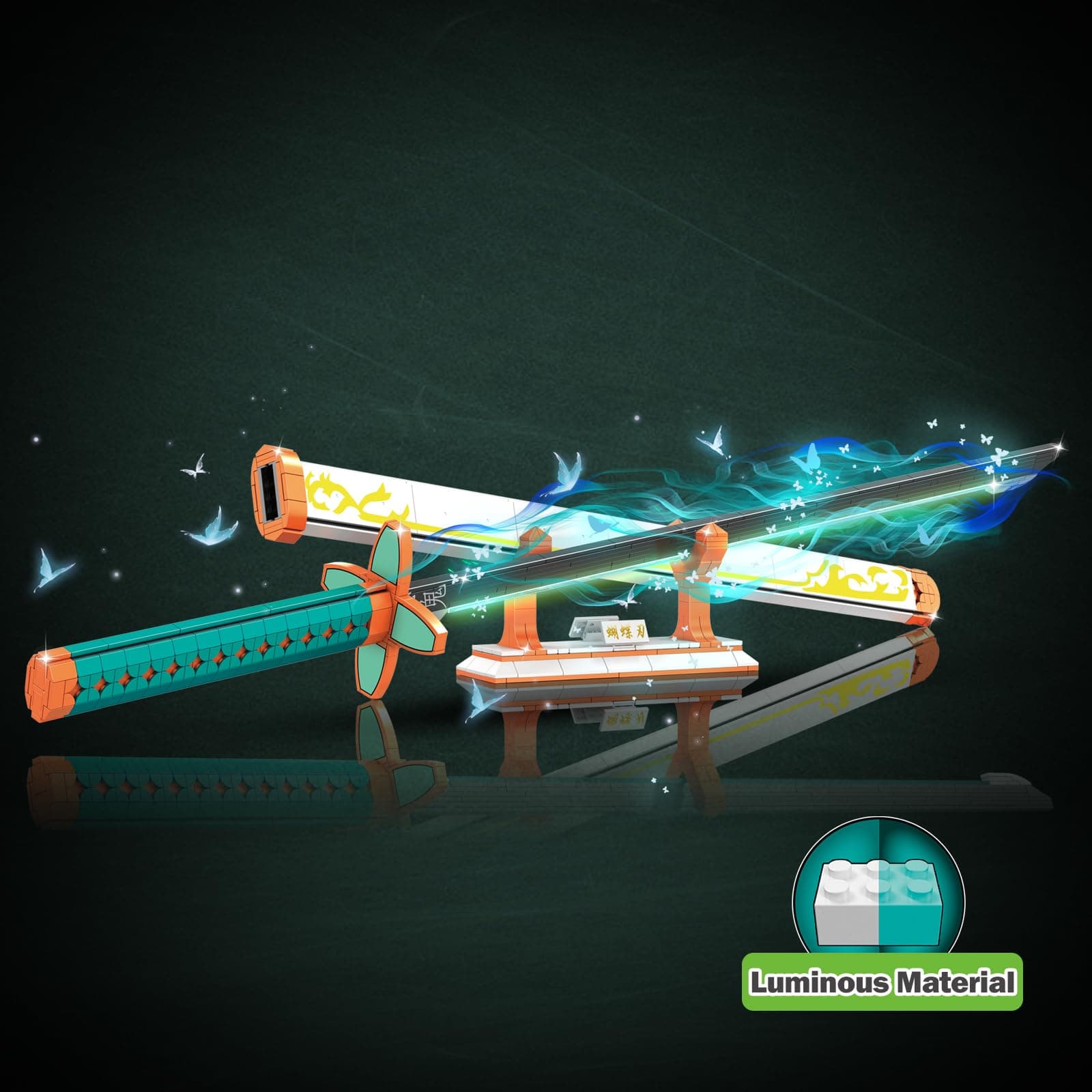 JMBricklayer Espada de Cosplay Luminosa de Anime 70116 para - Imagen 3