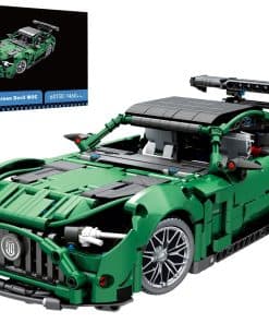 JMBricklayer Set de Construcción de Coche de Carreras para