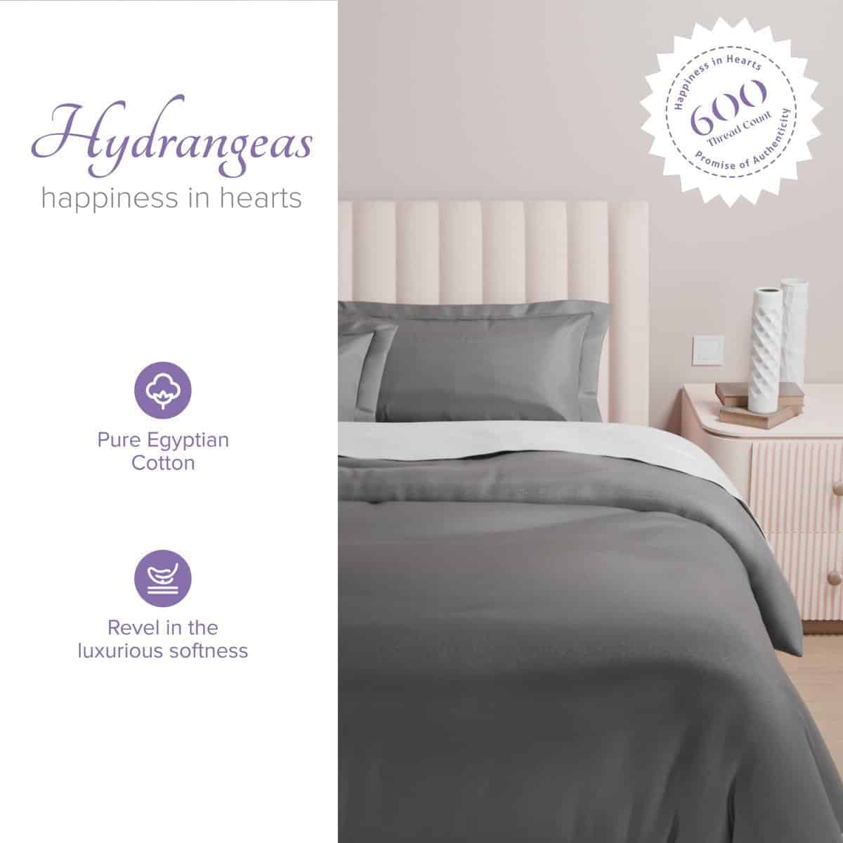 Carressa Linen 100% Funda de Duvet de Algodón Egipcio - Imagen 3