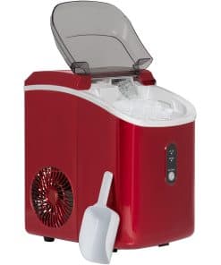 Máquina de hielo de encimera Deco Chef de 33LB por día,