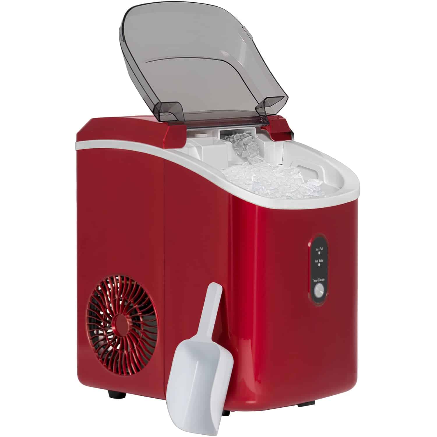 Máquina de hielo de encimera Deco Chef de 33LB por día,