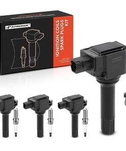 Conjunto de 4 Bobinas de Encendido y Bujías de Iridio