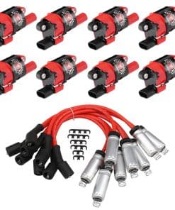 Juego de 8 bobinas de encendido redondas UF414 + juego de