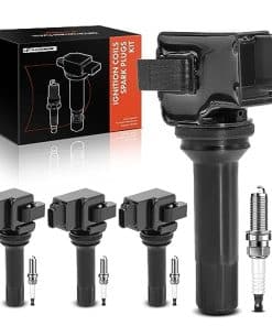 Conjunto de 4 bobinas de encendido y bujías de iridio