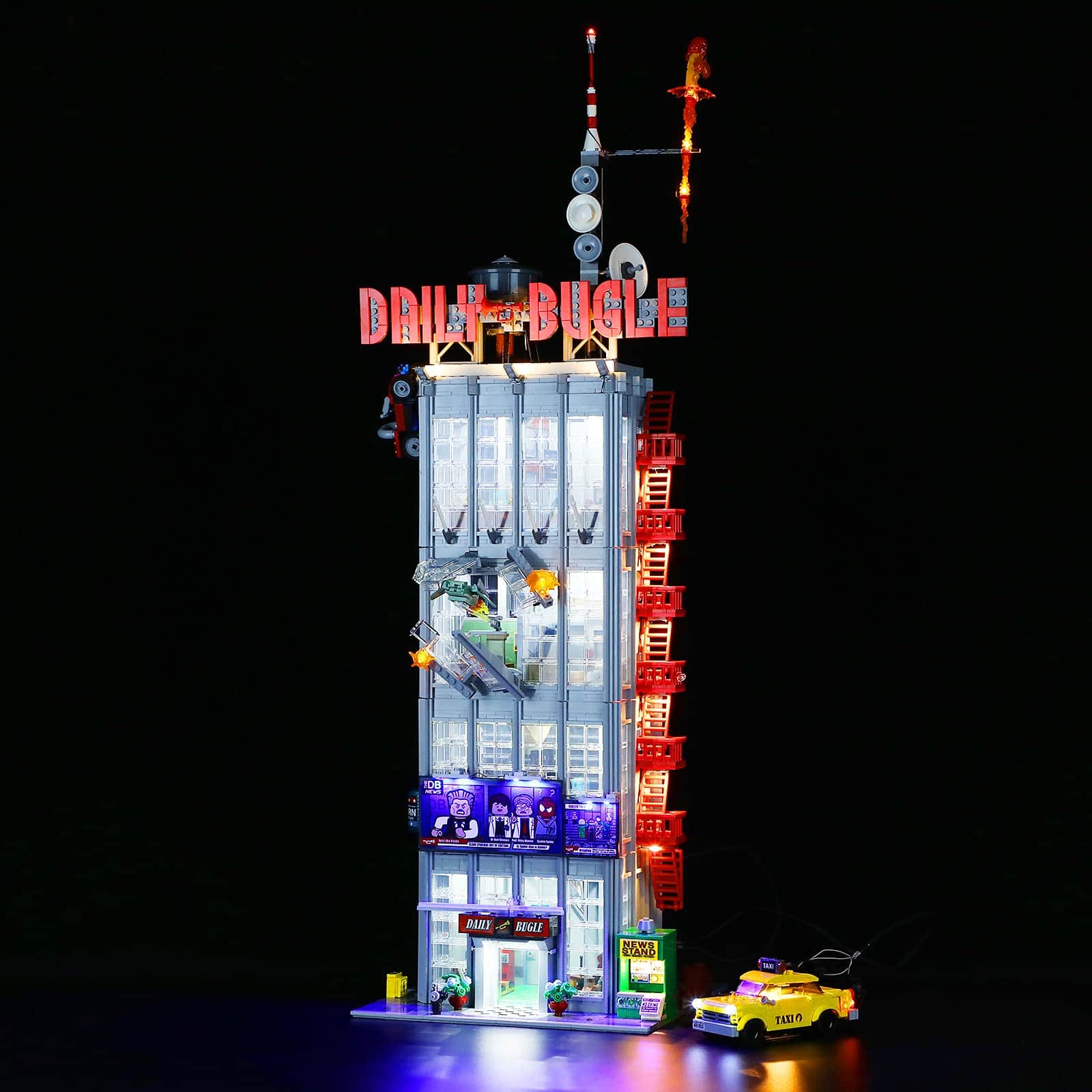 LIGHTAILING Kit de Iluminación LED para Lego- 76178 Modelo