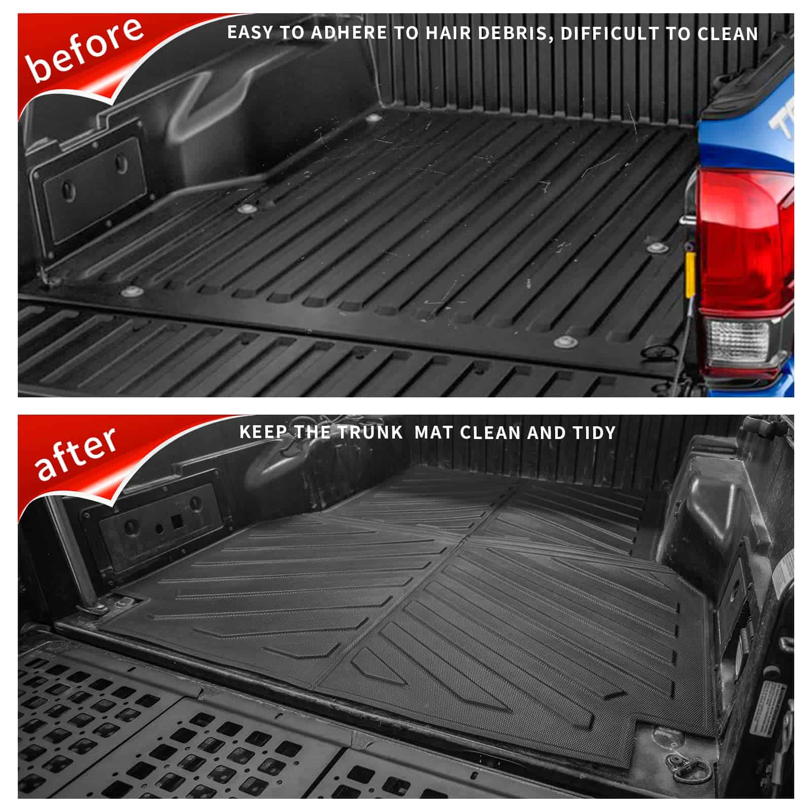 Thinzyou Truck Bed Mat Compatible with 2005-2023 Toyota - Imagen 3