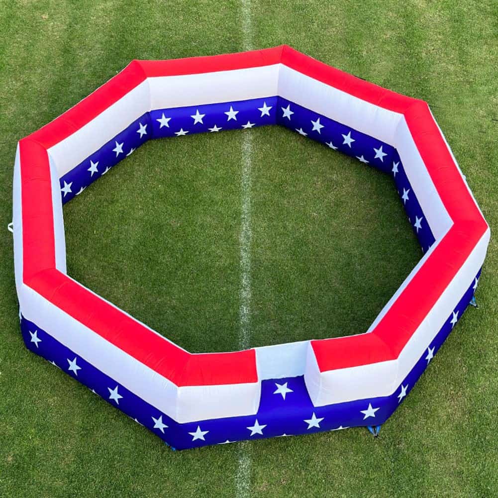 Pit de Gaga Inflable Octagonal de 15 pies Juego de Pelota