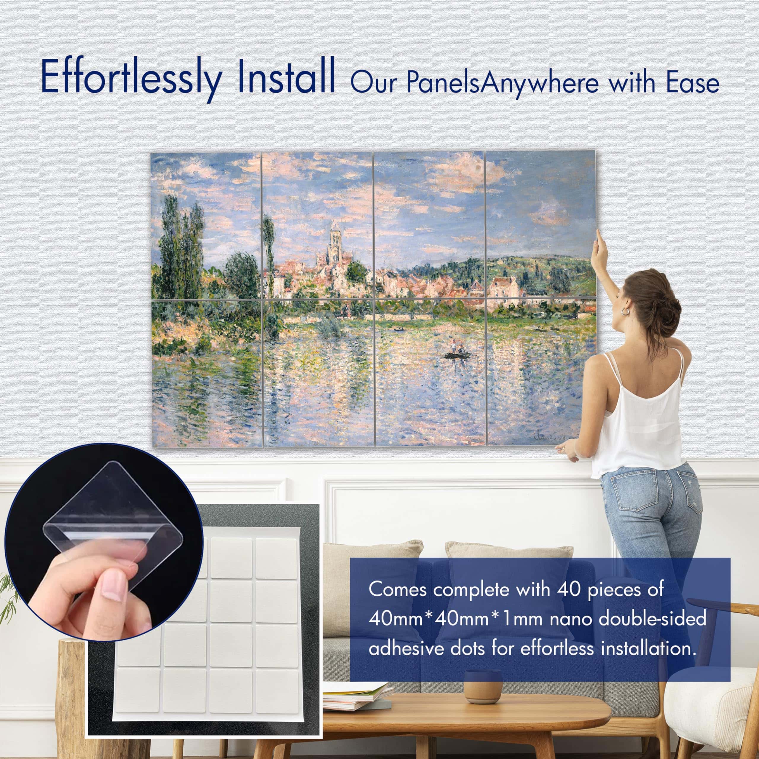 Paneles Acústicos de Pared PINWELIFE, Paneles Absorbentes - Imagen 4