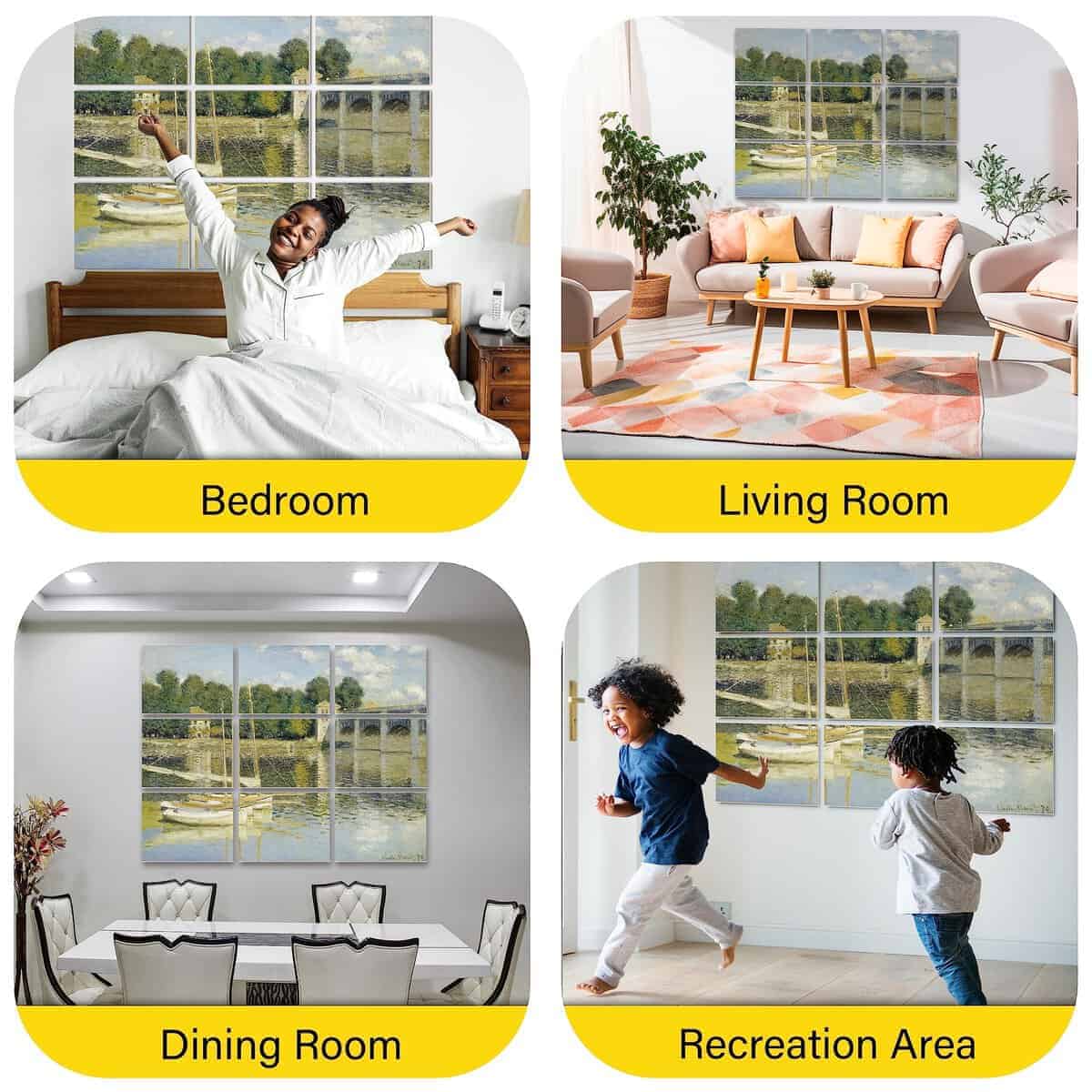 Paneles Acústicos de Arte de PINWELIFE, Paneles Absorbentes - Imagen 8