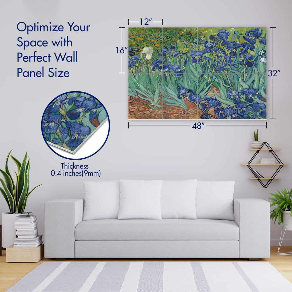 Paneles Acústicos de Arte de Pared PINWELIFE, Paneles - Imagen 3