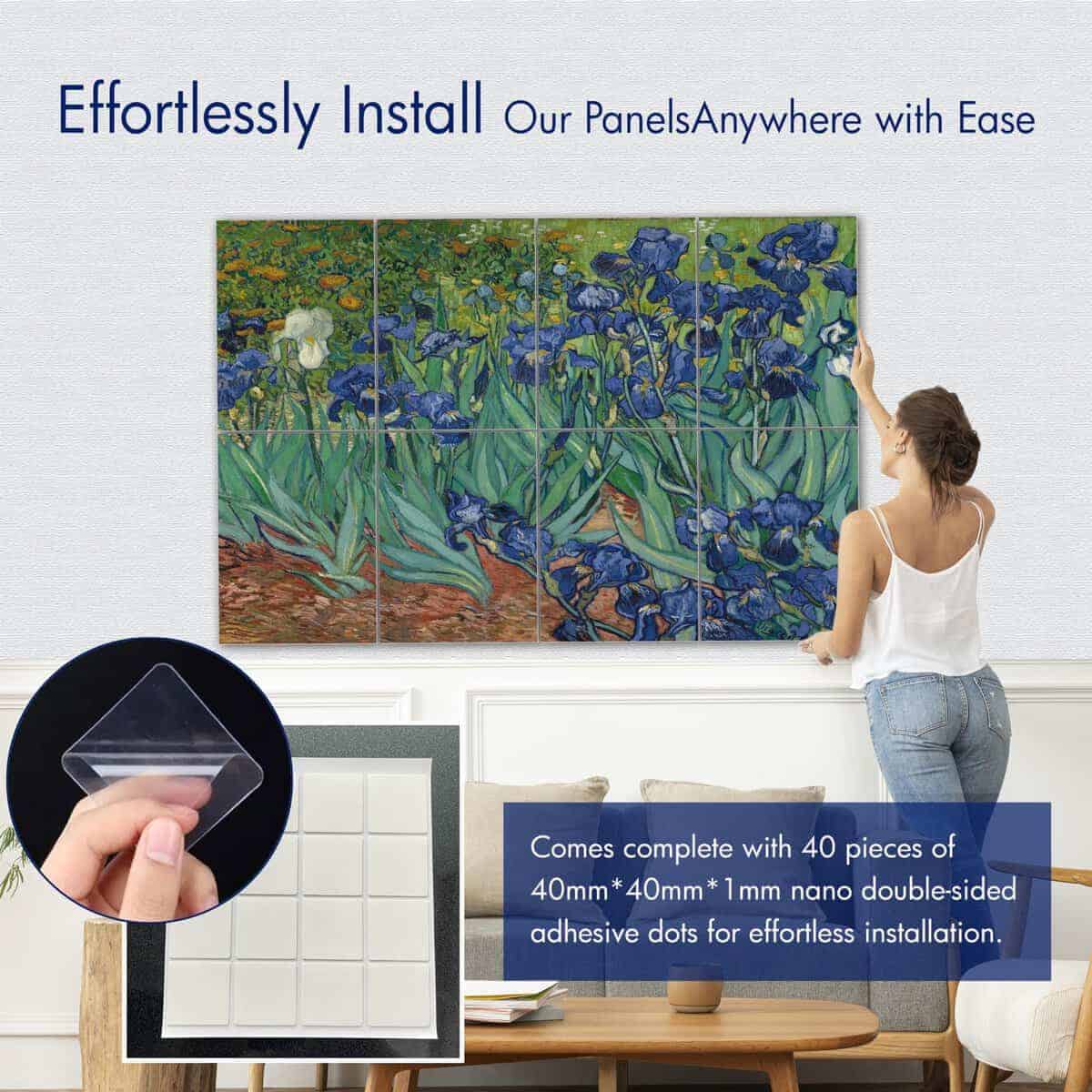 Paneles Acústicos de Arte de Pared PINWELIFE, Paneles - Imagen 4