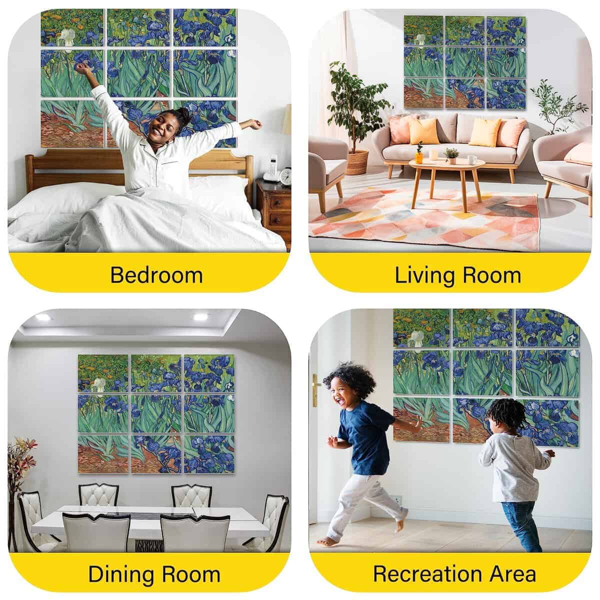 Paneles Acústicos de Arte de Pared PINWELIFE, Paneles - Imagen 8