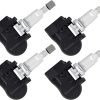 WEDOAUTO 4Pcs Sensor de Presión de Neumáticos TPMS 433MHz