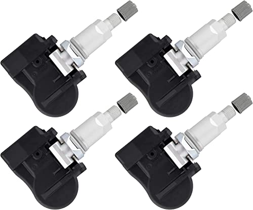 WEDOAUTO 4Pcs Sensor de Presión de Neumáticos TPMS 433MHz