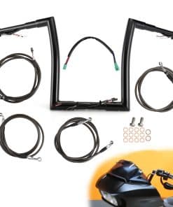 Manillar TIGERSGATE PRE-WIRED con Elevación de 14" y 1.5"