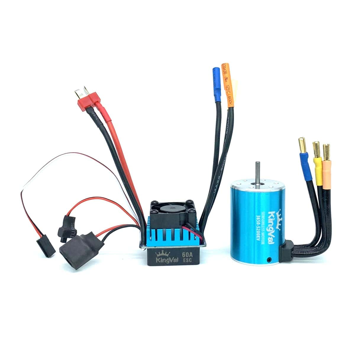 Motor sin escobillas KingVal de repuesto 3650 5200KV Eje de