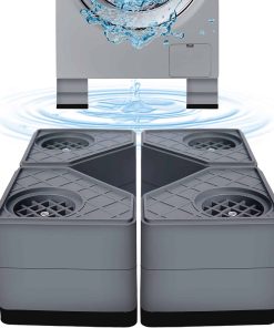 4 Pcs Almohadillas Antivibración de Doble Altura para