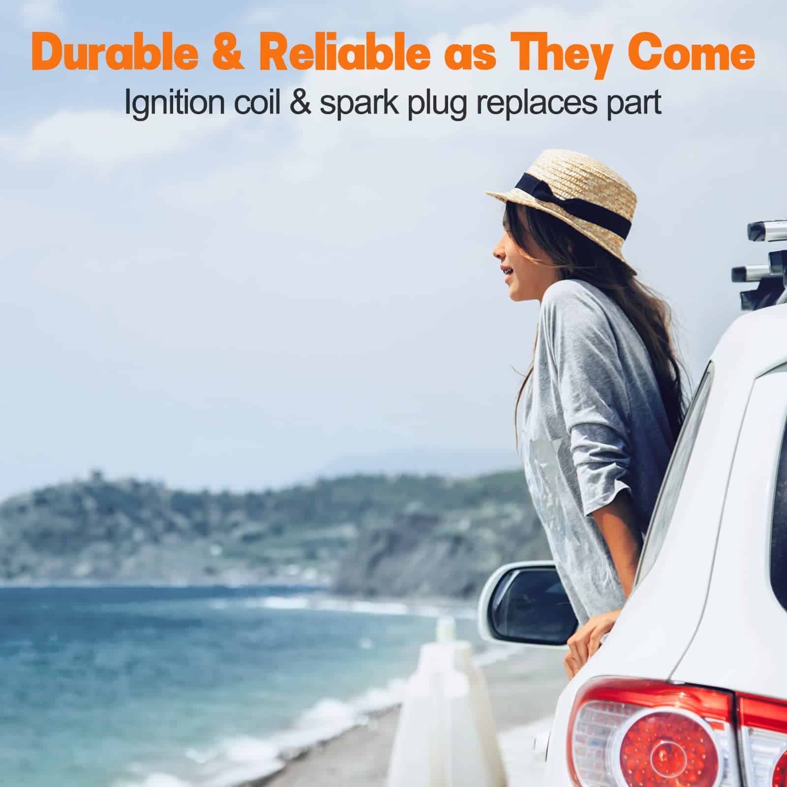 Conjunto de 4 Bobinas de Encendido y Bujías de Iridio - Imagen 8