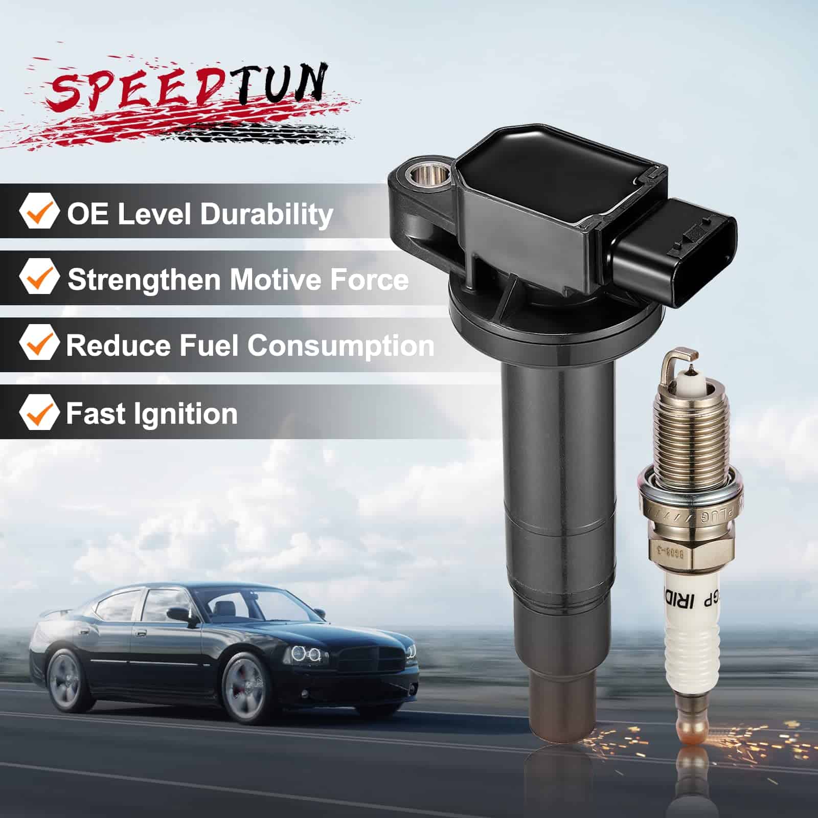 Conjunto de 4 Bobinas de Encendido y Bujías de Iridio - Imagen 7