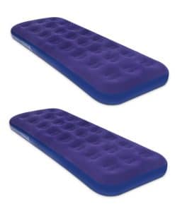 Colchón de Aire Individual JEAOUIA para Inflar - Azul